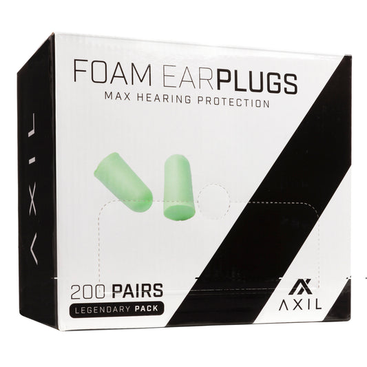 Axil Foam Ear Plugs 200 Pair Box