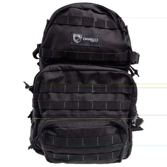 Drago Gear Assault Backpack Blk