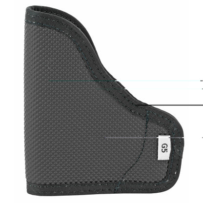 Desantis Nemesis Lcp W/ct Lg Am Blk