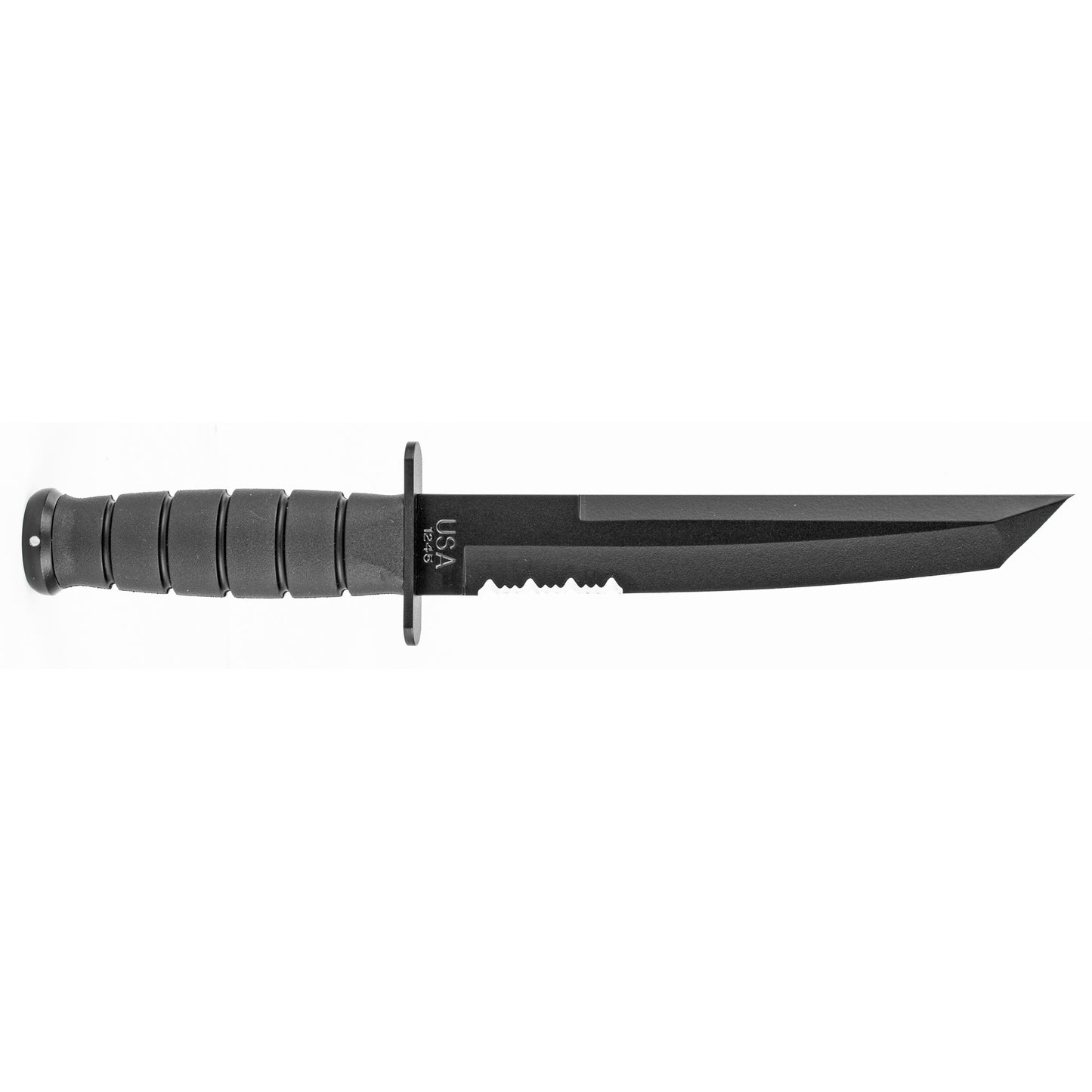 Kbar Fighting Knf 7" Tanto Blk Blem