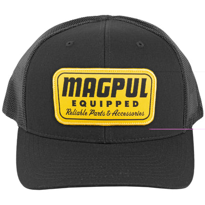 Magpul Equipped Trckr Hat Blk W/gld