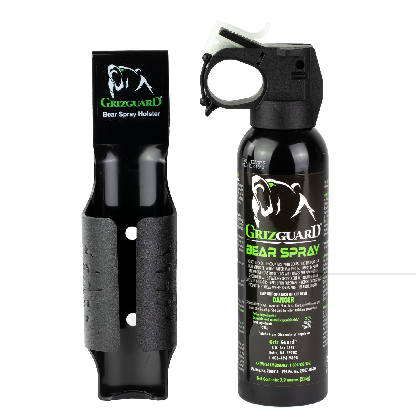 Ps Griz Guard Spray W/ Holster 7.9oz