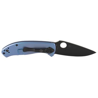 Spyderco Tenacious Ti 3.35" Blue/blk