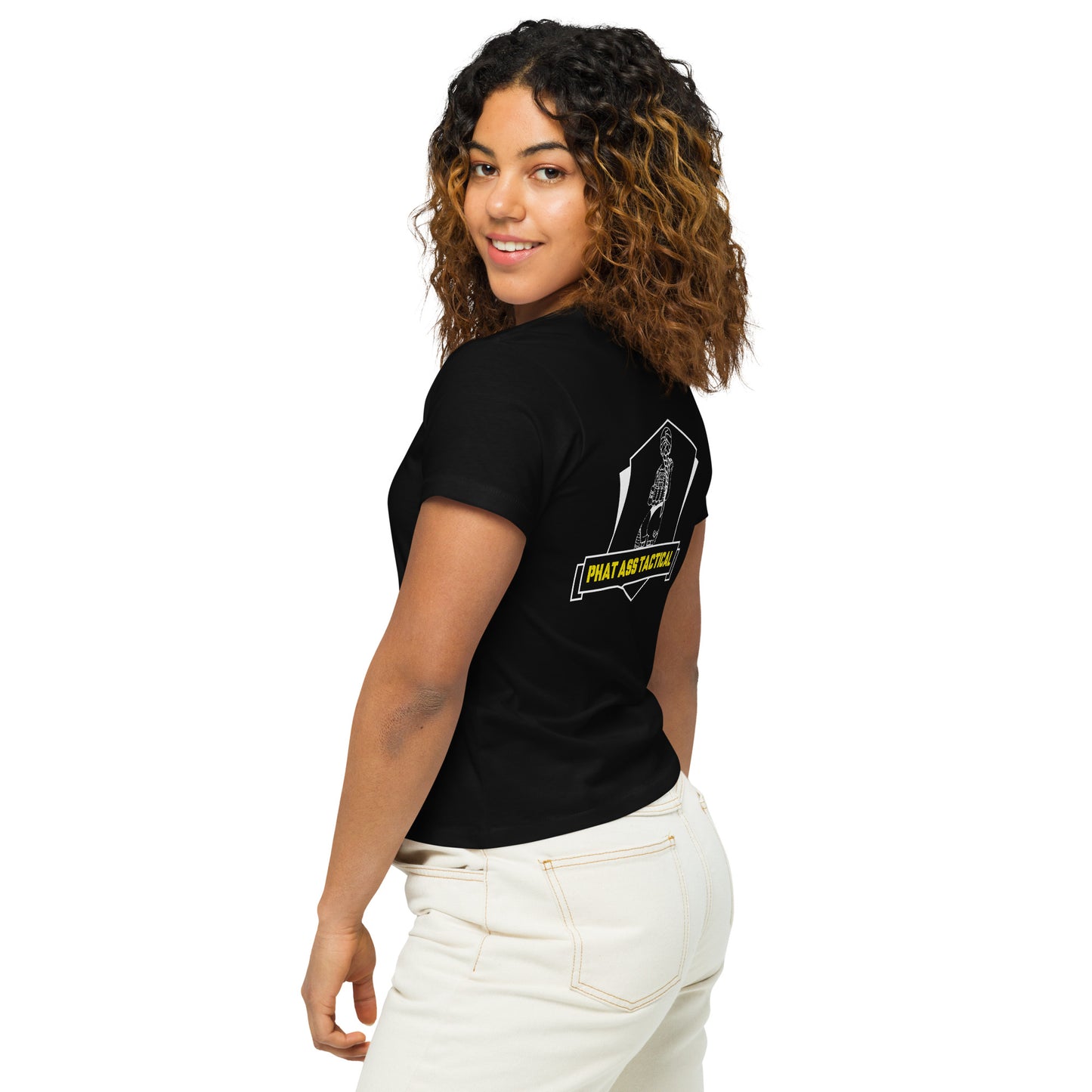 PHAT Ass Tactical Women’s high-waisted t-shirt