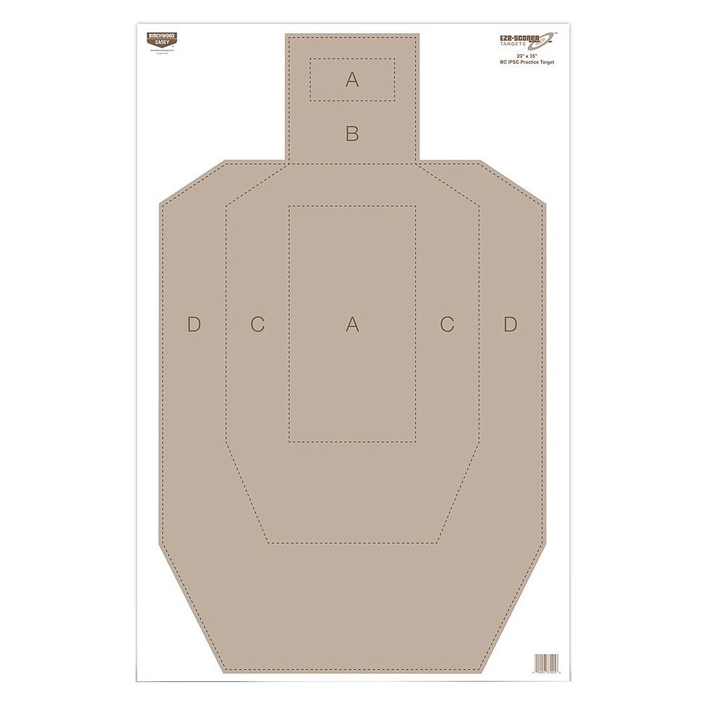 B/c Eze-scorer Ipsc Tgt 100-23x35