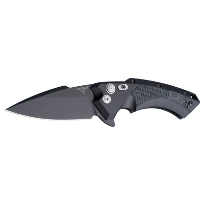 Hogue X5 3.5" Spear Pnt Blk/blk G10