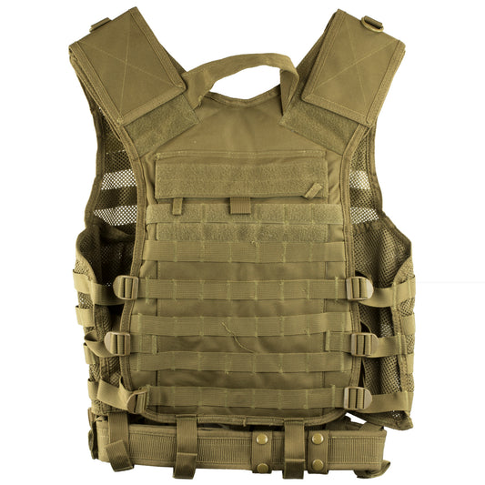 Ncstar Vism Molle Vest Med-2xl Tan