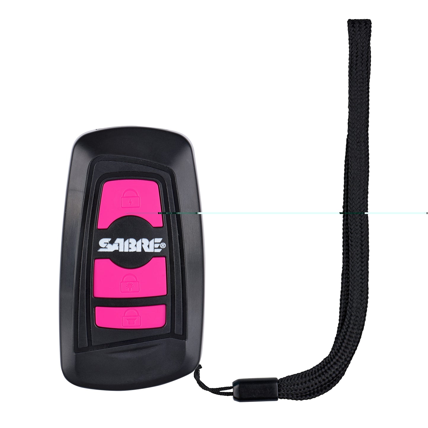 Sabre 3-in-1 Key Fob Stun Gun Pink